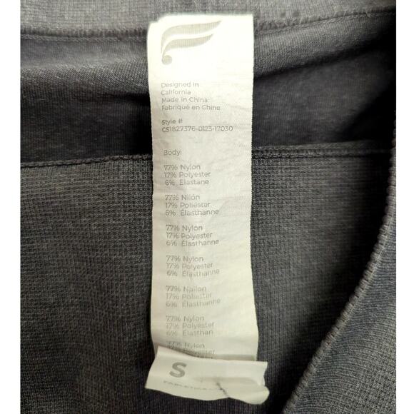 Fabletics Compression Leggings Gray Cut Out Size Small - Picture 5 of 9